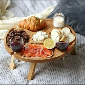 Wooden Outdoor Folding Picnic Table,Portal